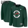 Minnesota Wild Fanatics Team Practice Custom 2024-25 Grün Trikot - Kinder
